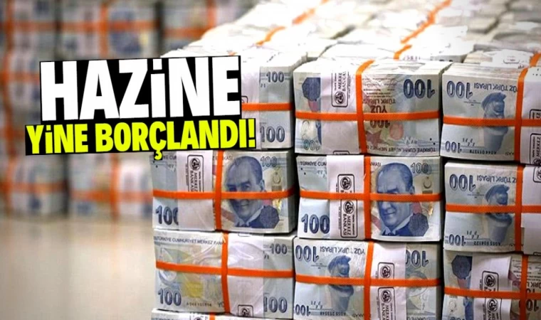 Hazine 19 milyar lira borçlandı