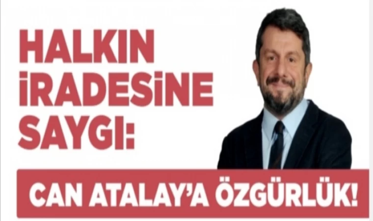 TİP: HALKIN İRADESİNE SAYGI İSTİYORUZ