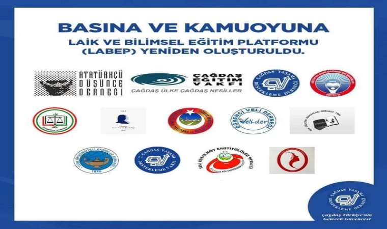 LAİK VE BİLİMSEL EĞİTİM PLATFORMU YENİDEN OLUŞTURULDU