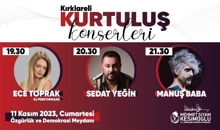 KIRKLARELİ BELEDİYESİ KURTULUŞ GÜNÜNE HAZIR