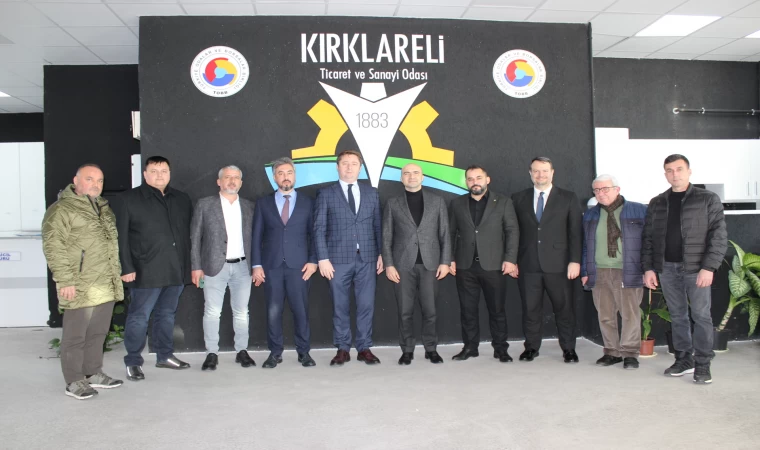 KIRKLARELİ TSO, İBRAHİMCİOĞLU'NU AĞIRLADI