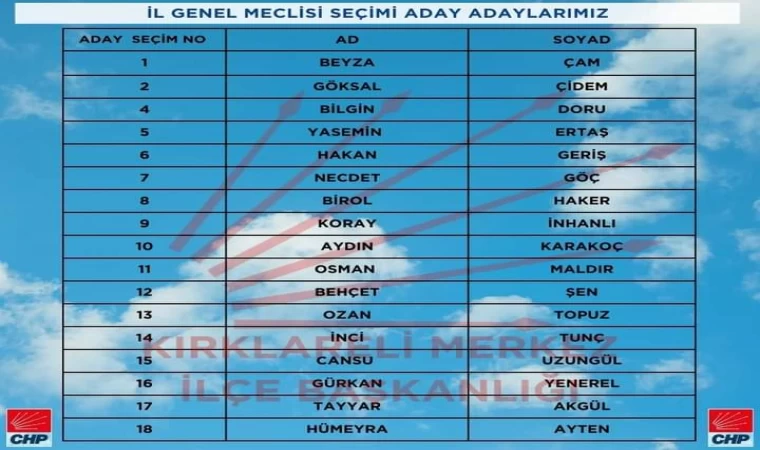 CHP ÜYELERİ YENİDEN SANDIK BAŞINA GİDİYOR