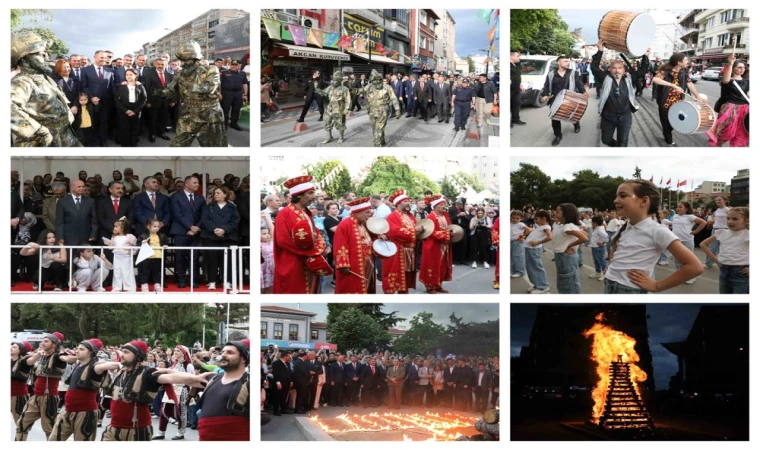 Vali Birol Ekici 30. Kırklareli Uluslararası Karagöz Kültür, Sanat ve Kakava Festivali Açılış Korteji ve Törenine katıldı.