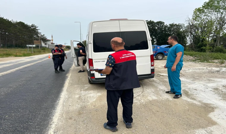 Demirköy'de Kurban Bayramı Öncesi Yol Denetimi