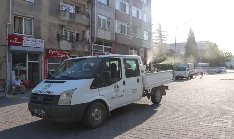 Vize Belediyesi İlaçlama Çalışmalarına Hız Verdi