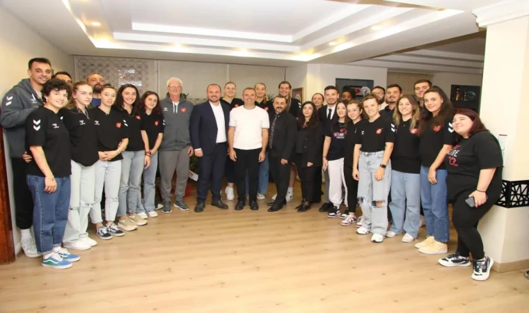 Kırklareli Belediyesi FBO Kadın Basketbol Takımından Bulut'a Ziyaret