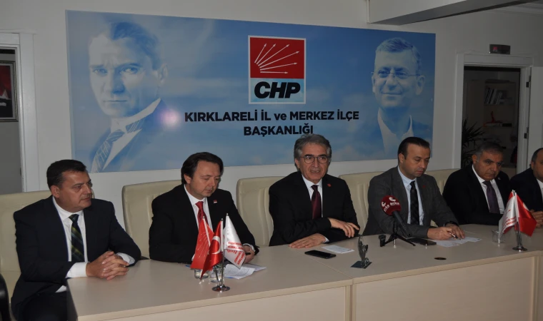 CHP NİN EKOMİK KURMAYLARI KIRKLARELİ'Nİ ZİYARET ETTİ