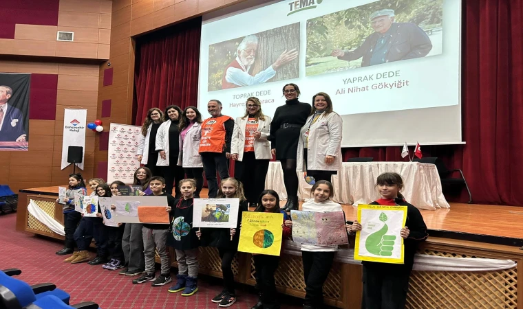 Edirne TEMA'dan Bahçeşehir Koleji Öğrencilerine İklim Değişikliği Eğitimi