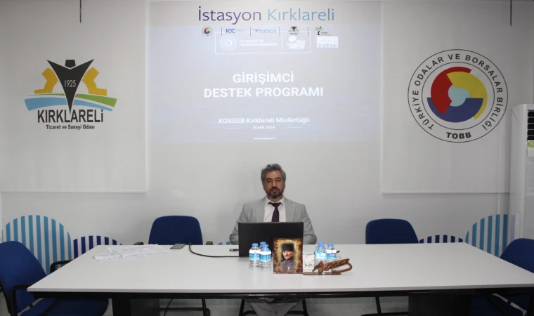 Kırklareli TSO, “KOSGEB Girişimcilik Destekleri 3. Çağrı Bilgilendirme Toplantısı”na Evsahipliği Yaptı