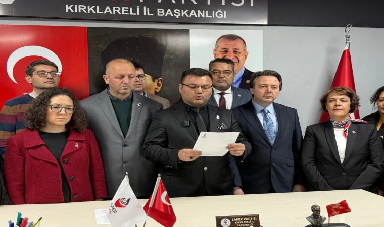 ZAFER PARTİSİNDEN ÜMİT ÖZDAĞ'A DESTEK