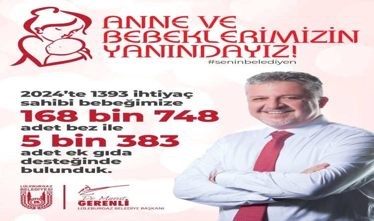 Lüleburgaz Belediyesi anne ve bebekl