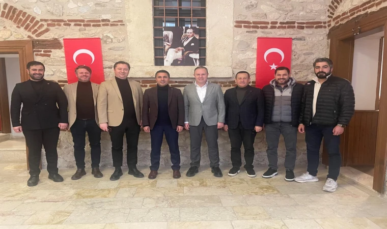 Kırklareli TSO Başkanları Soner Ilık ile İsmail Hakkı Özsan, Anahtar Parti Tekirdağ Yöneticilerini Ağırladı