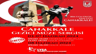 Çanakkale 1915 Savaş Malzemeleri Gezici Müzesi' Lüleburgaz’a geliyor