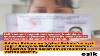 Soyadı Tartışması Bitmedi; Ertelendi