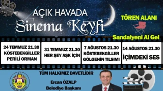 Vize Belediyesin 'den Açık Hava Sinema Etkinliği