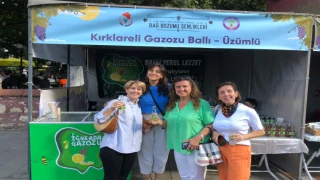 Demirköy Kadınlar Kooperatifi Bağ Bozumu Şenliklerindeydi