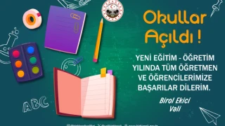 VALİ BİROL EKİCİ’NİN 2024-2025 EĞİTİM ÖĞRETİM YILI MESAJI