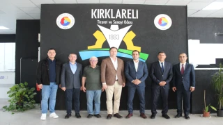 Kırklareli TSO Şırnak Vali Yardımcısı Altuntaş'ı Ağırladı