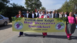 Kızılcıkdere Bağ Bozumu Şenlikleri Başladı