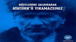 ÇYDD, İzmir'de Atatürk Büstlerine Yapılan Saldırıyı Kınadı