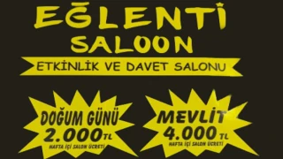 Eğlenti Saloon, Unutulmaz Anılar İçin Kapılarını Açıyor!