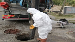 Lüleburgaz’ın kanalizasyon hatlarında temizli