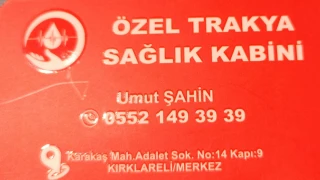 Özel Trakya Sağlık Kabini: Hızlı, Güvenilir ve 7/24 Sağlık Hizmeti Artık Daha Yakınınızda!