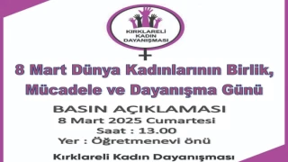 KADIN DAYANIŞMASINDAN 8 MART ETKİNLİĞİ